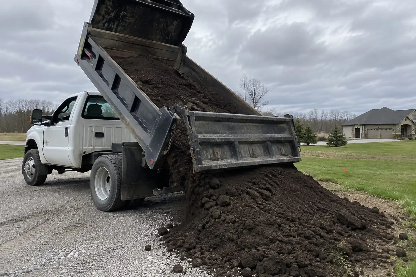 Dump Truck Hauling