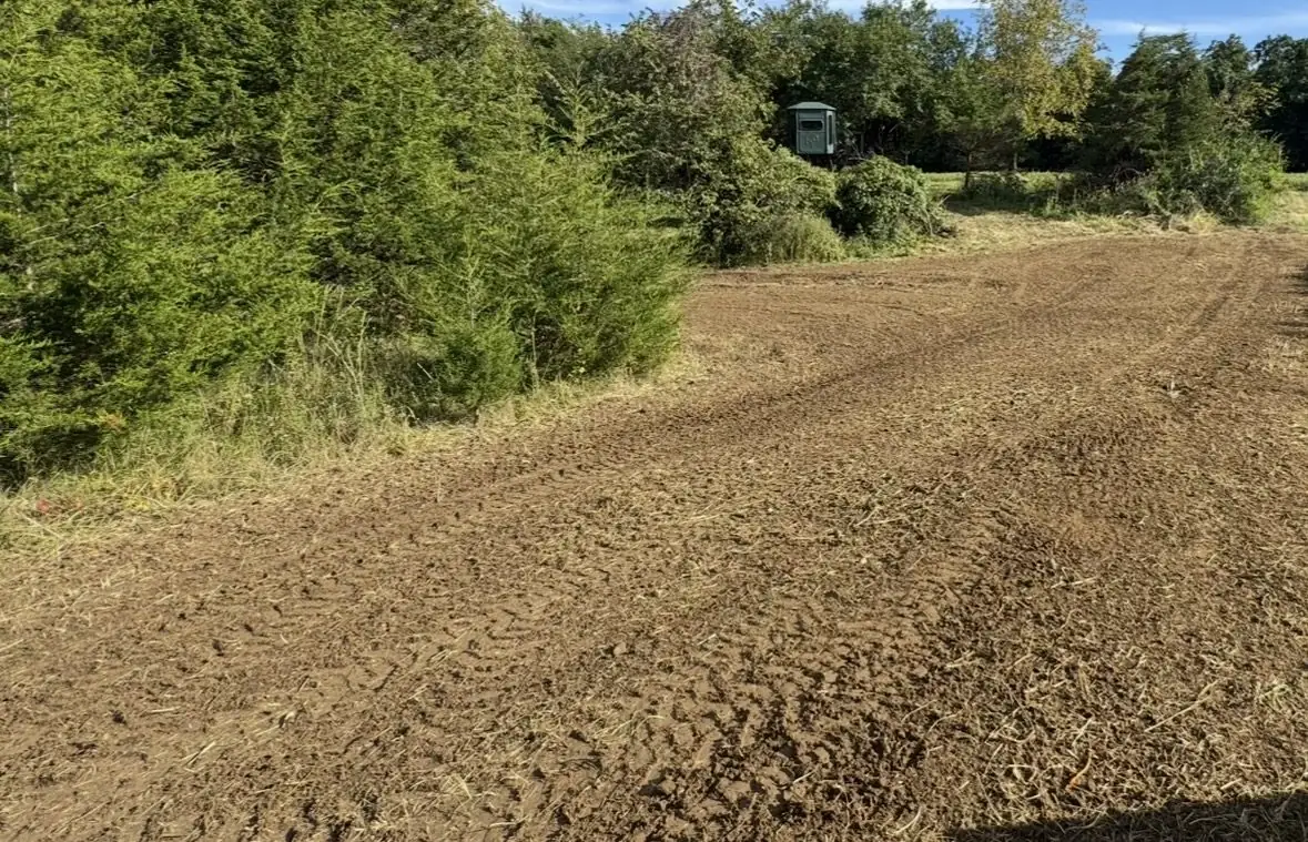 Rough graded ground on a rural site ready for the next stage near Dayton, OH